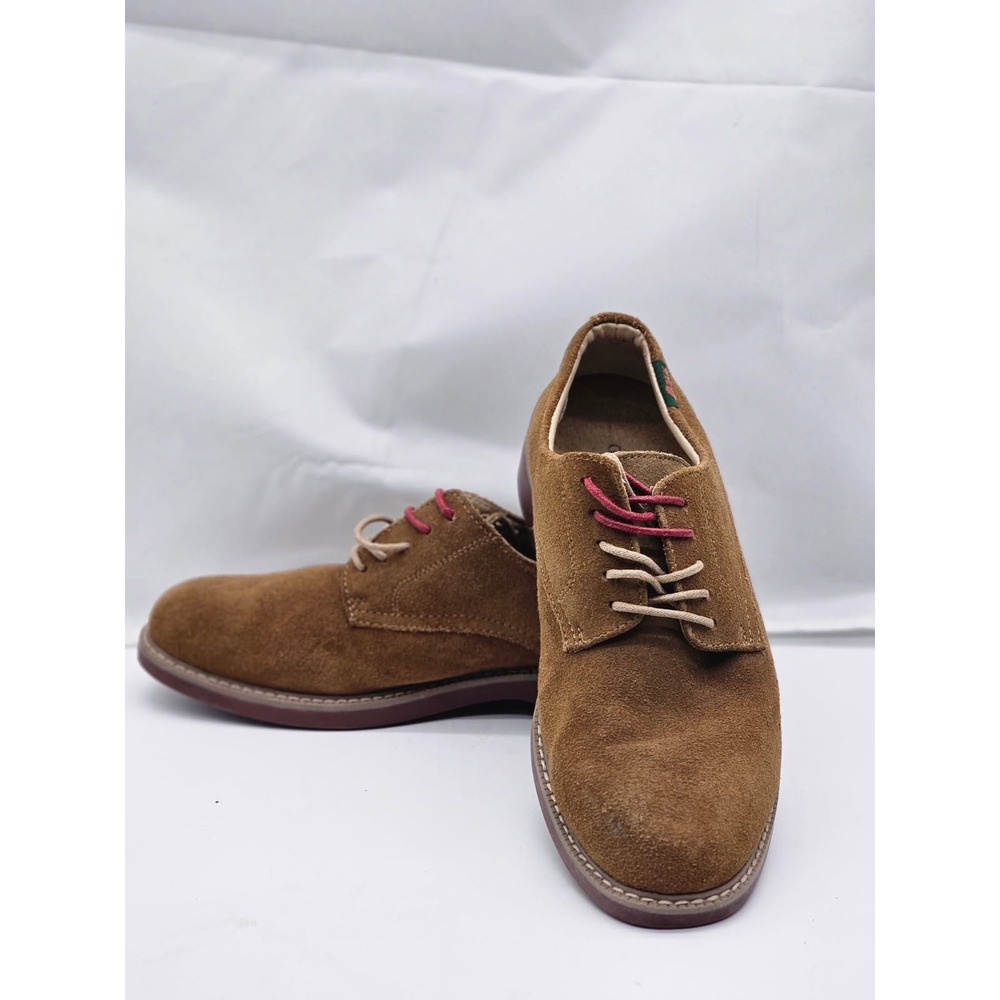 Bass Oxford Mens 9 Brown  Suede Lace Up Pasadena 0026-2367-268